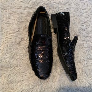 Men shoes only worn once for a prom.